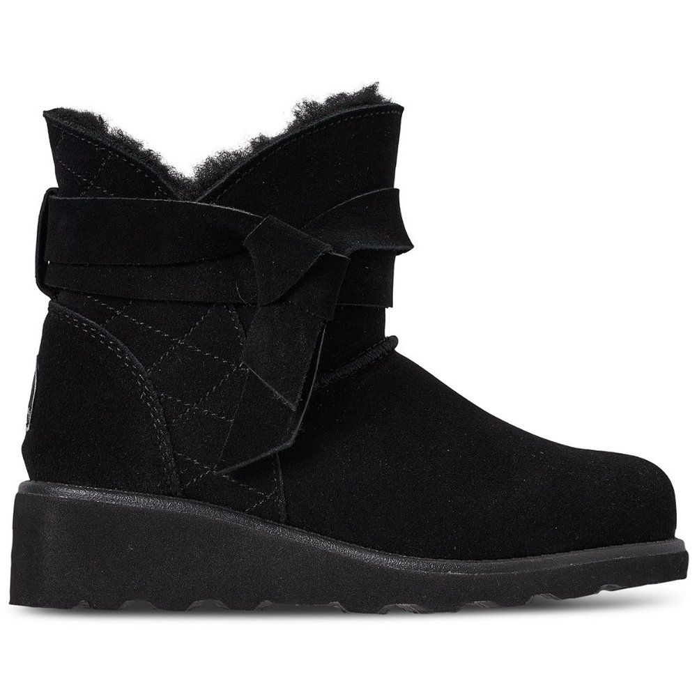 NEW BEARPAW Little Girls' Maxine Wedge Boots - Picture 4 of 13